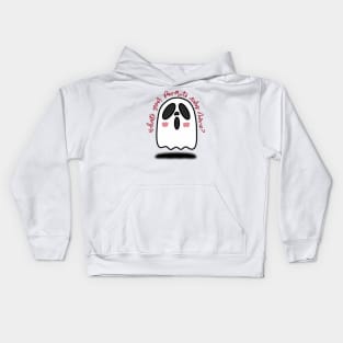 flirt like a ghoul Kids Hoodie